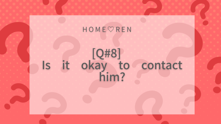 Reader Questions #8: Should I Contact Him to Get Back Together?