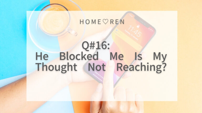 Reader Questions #16: He blocked me – did my intention fail?