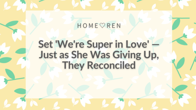 【055】How People Who Successfully Reconcile Think About Love—