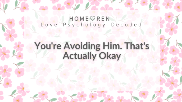 【V-018】Why You Avoid the Person You Like — A Subconscious Pe